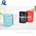 Wholesale Colorful Food Storage Ceramic Jar With Decal